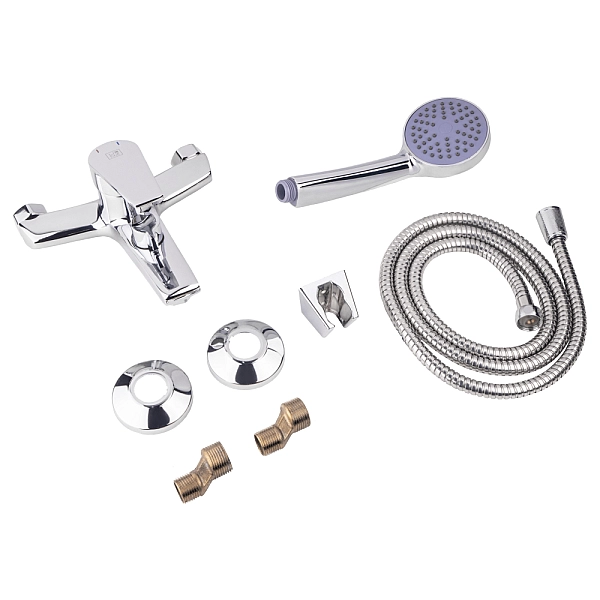 Змішувач для ванни Lidz Gloria 006 (з душовим гарнітуром) (k35) LDGLO006CRM35118 Chrome - Фото - 6