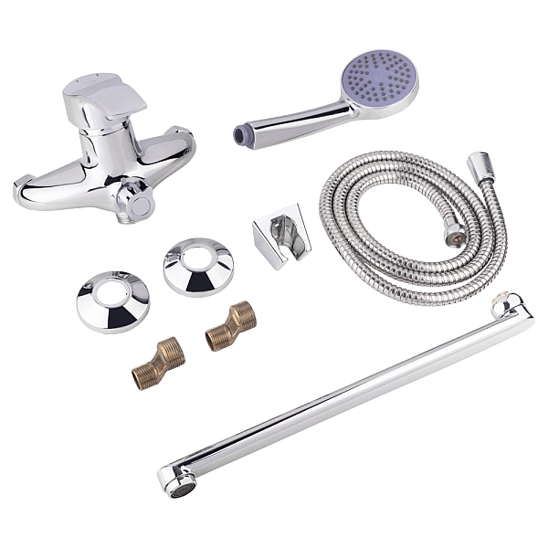 Змішувач для ванни Lidz Anny 005 з поворотним виливом (з душовим гарнітуром) (k40) LDANN005CRM35120 Chrome - Фото - 6