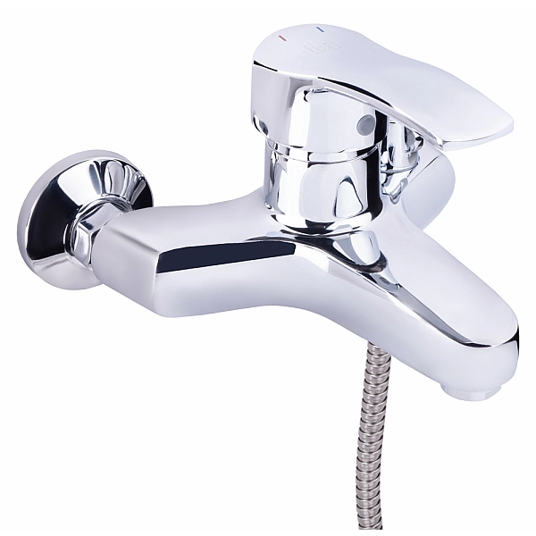 Смеситель для ванны Lidz Anny 006 (c душевым гарнитуром) (k40) LDANN006CRM35121 Chrome - Фото - 3