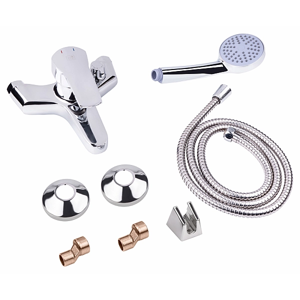 Смеситель для ванны Lidz Anny 006 (c душевым гарнитуром) (k40) LDANN006CRM35121 Chrome - Фото - 6
