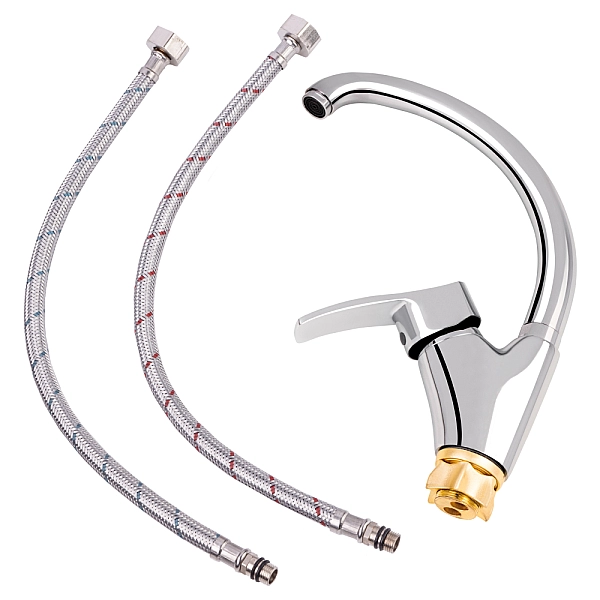 Змішувач для кухні Lidz Anny 007F (k40) LDANN007FCRM35122 Chrome - Фото - 5