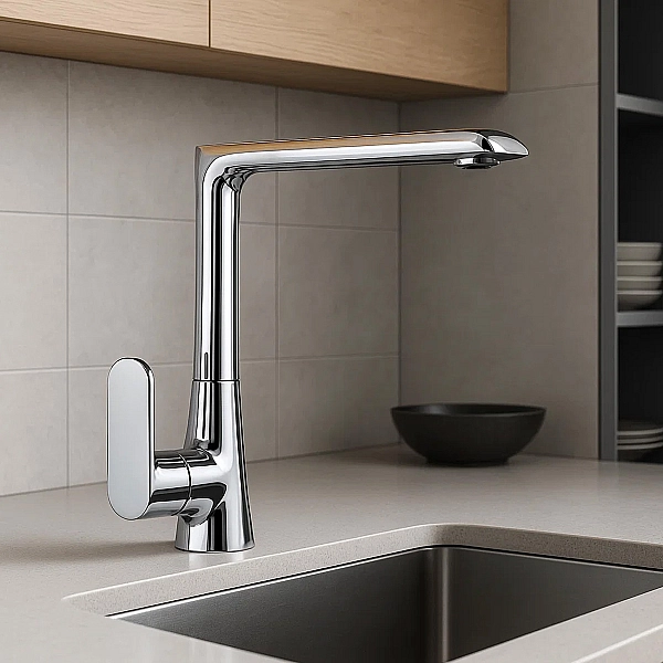 43108141 IVEN Змішувач д/кухні, хром (1 сорт) - Фото - 4