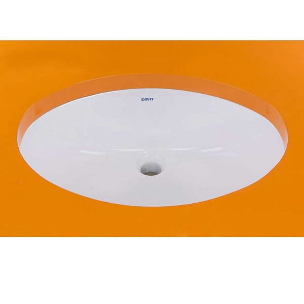 1610136 OVALE Раковина під стільницю без донного клапана 545х400х200 (1 сорт)