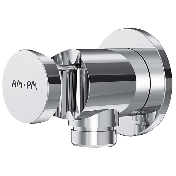 F0602100 Шлангове з'єднання з тримачем, хром, шт. (1 сорт)