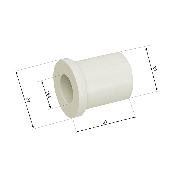 Втулка PPR Blue Ocean 20 укороченная - Фото - 2