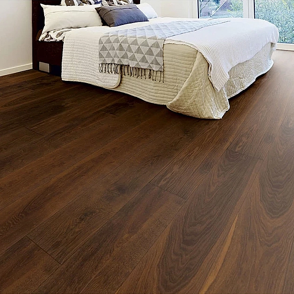 Паркетна дошка R04 Oak dark brown*1279/ 1101010901 (1 сорт) - Фото - 4