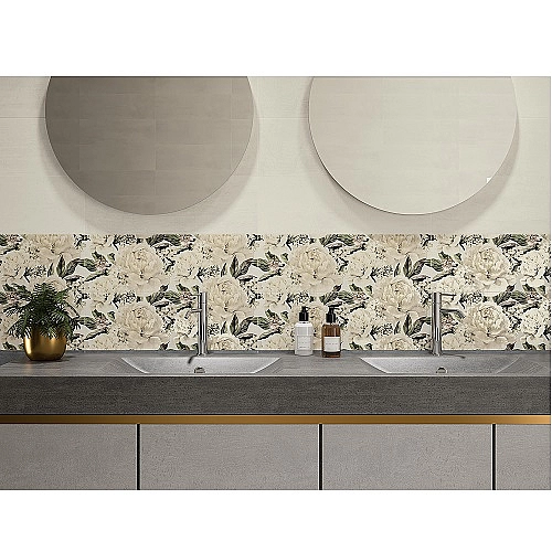 GRACIA WHITE FLOWER SATIN (1 сорт)