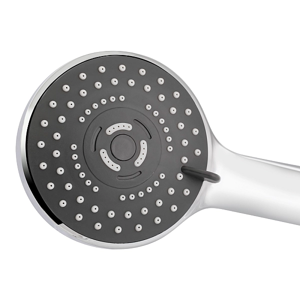 Лійка для ручного душу Лейки Lidz Niagara 11 98 мм округла LDNIA11CRM35464 Chrome - Фото - 3