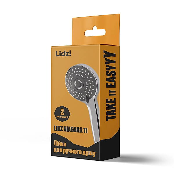 Лійка для ручного душу Лейки Lidz Niagara 11 98 мм округла LDNIA11CRM35464 Chrome - Фото - 5