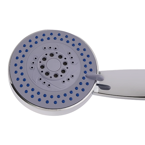 Лійка для ручного душу Лейки Lidz Niagara 14 95 мм округла LDNIA14CRM35465 Chrome - Фото - 3