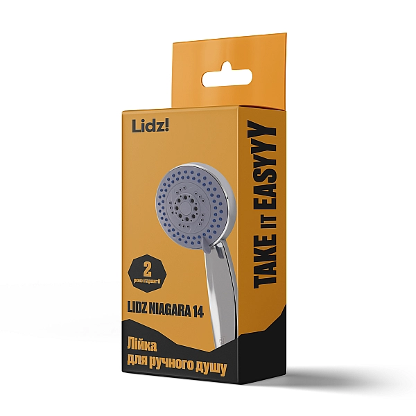 Лійка для ручного душу Лейки Lidz Niagara 14 95 мм округла LDNIA14CRM35465 Chrome - Фото - 5