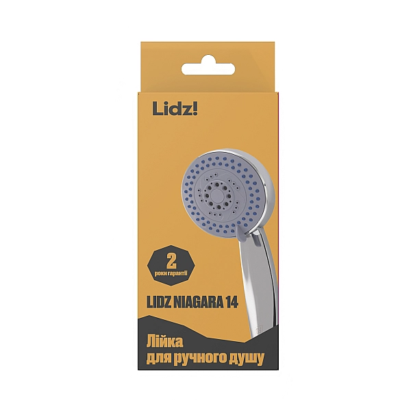 Лійка для ручного душу Лейки Lidz Niagara 14 95 мм округла LDNIA14CRM35465 Chrome - Фото - 6