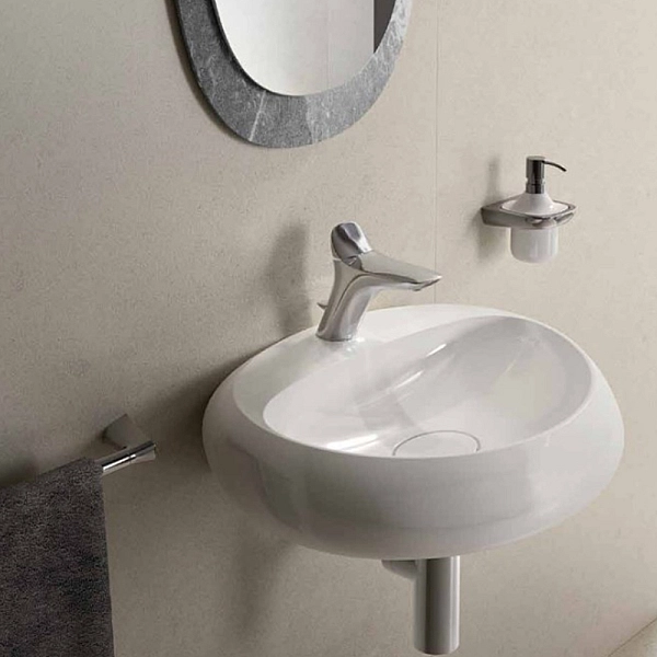 CLOWB5501AWHA CLOUD Раковина підвісна, білий глянець, 55см (1 сорт) - Фото - 3