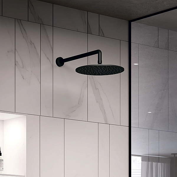 ZSOF079NO  Верхній душ 300 мм, чорний мат. (1 сорт) - Фото - 5