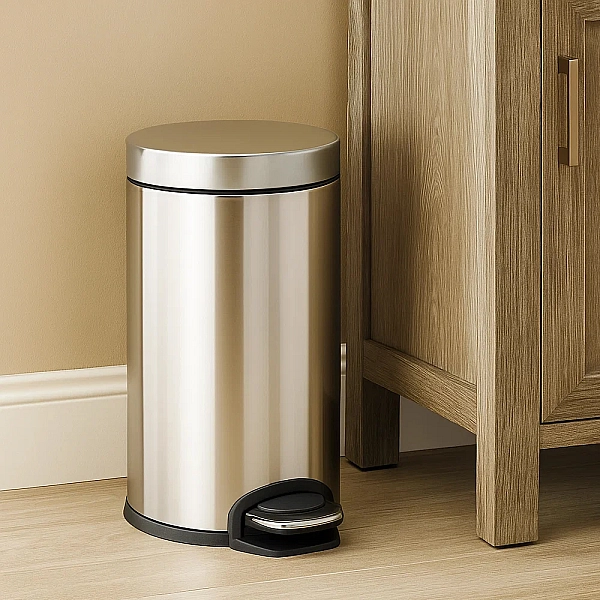 41775000 Відро для сміття, хром (1 сорт) - Фото - 5