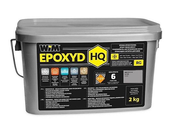 Зат WIMEPOXYD HQ 1/13 2кг сірий (1 сорт)