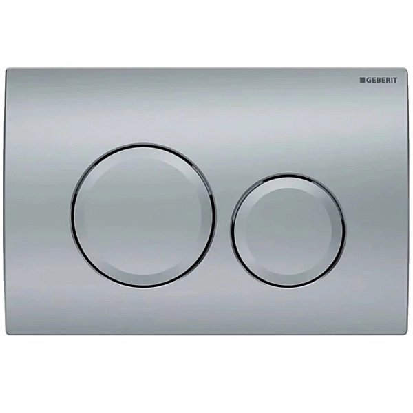 115.127.46.1 Delta20 round Клавіша змиву з подвійним змивом: Матовий хром (1 сорт) - Фото - 4