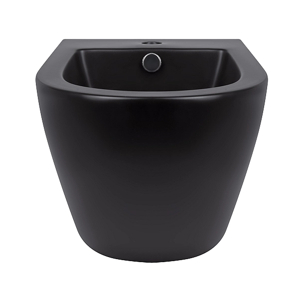 Біде підвісне Qtap Robin 495х370х325 Matt black QT1355046FMB - Фото - 3