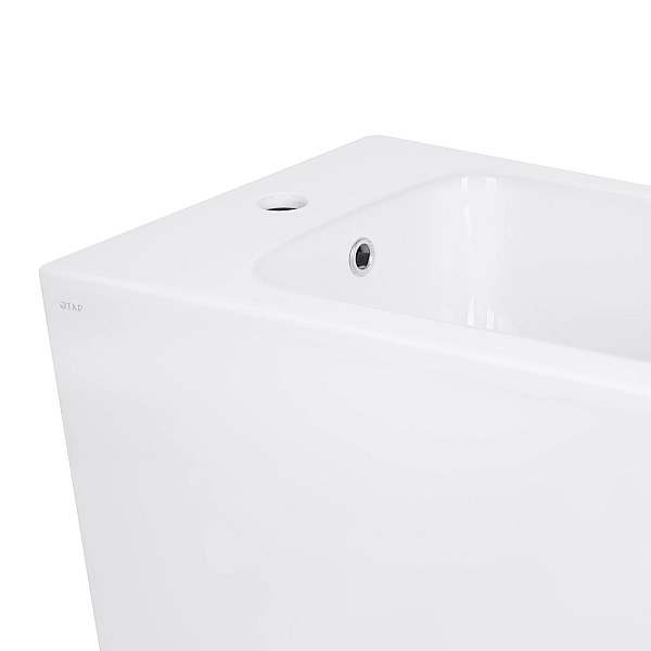 Биде напольное Qtap Crow 545х360х410 White QT05443370W - Фото - 5