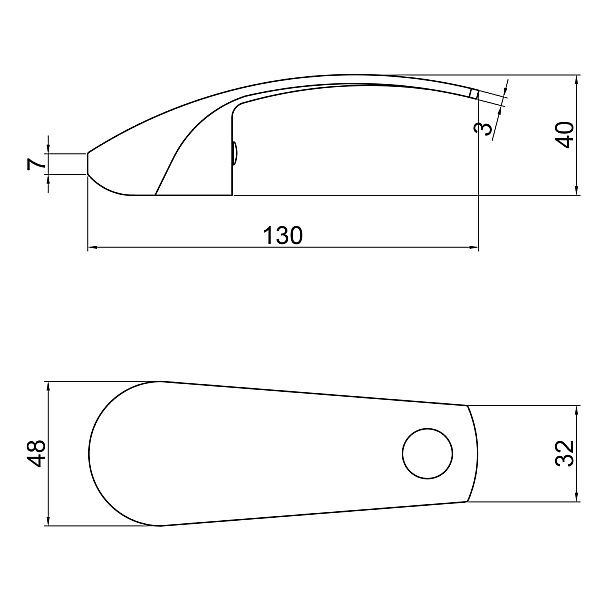 Ручка для смесителя Lidz Repair Mars 040M (k40) LDREP040MCRM34817 Chrome - Фото - 2