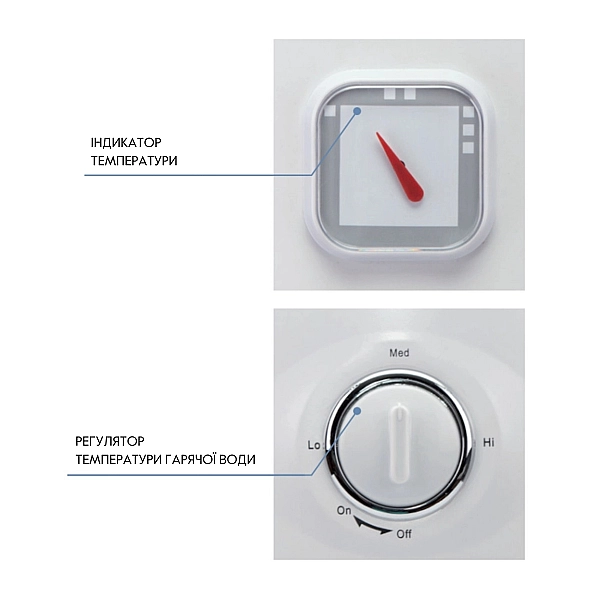 Водонагрівач електричний Thermo Alliance 50 л універсальний, мокрий ТЕН 1,5 кВт D50VH15Q2 - Фото - 4