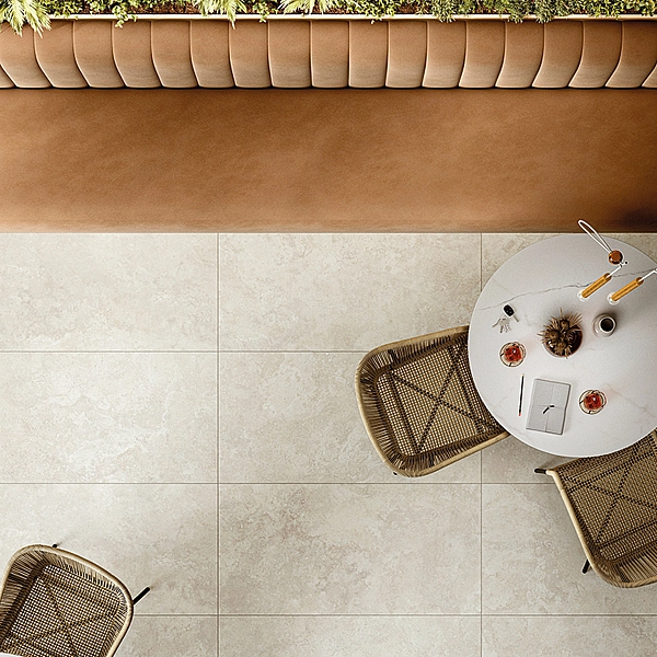 Travertino Pearly Cross EY 12 NAT SQ (1 сорт) - Фото - 2