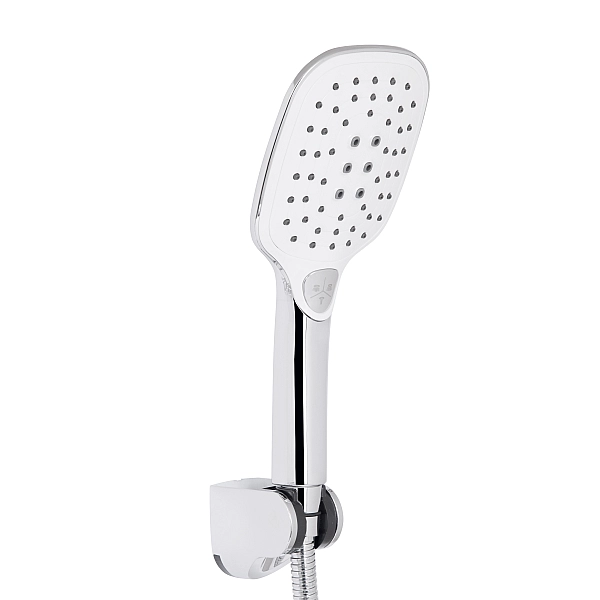 Змішувач для ванни Qtap Grand (з душовим гарнітуром) QTGRACRM006 Chrome - Фото - 5