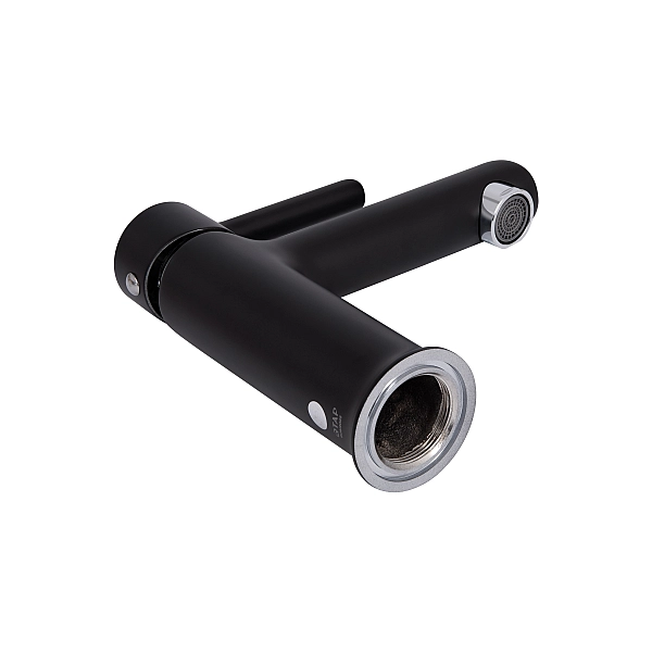 Змішувач для раковини Qtap Grand QTGRABCR001F Chrome/Black - Фото - 6