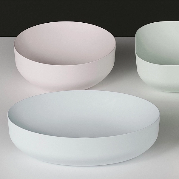 LVL2 LAKE 2 Sit раковина на тумбу, біла (1 сорт) - Фото - 3