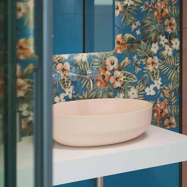 LVL2 LAKE 2 Sit раковина на тумбу, біла (1 сорт) - Фото - 4