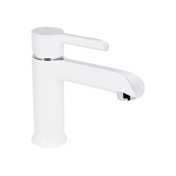 Смеситель для раковины Qtap Grand QTGRAWCR001F White