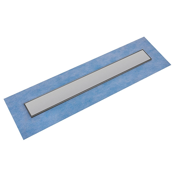 UN80220 Universal Душовий канал 80 з нержавіючої сталі та низьким сифоном і накладкою, з горизонтальним виводом, хром (1 сорт) - Фото - 2