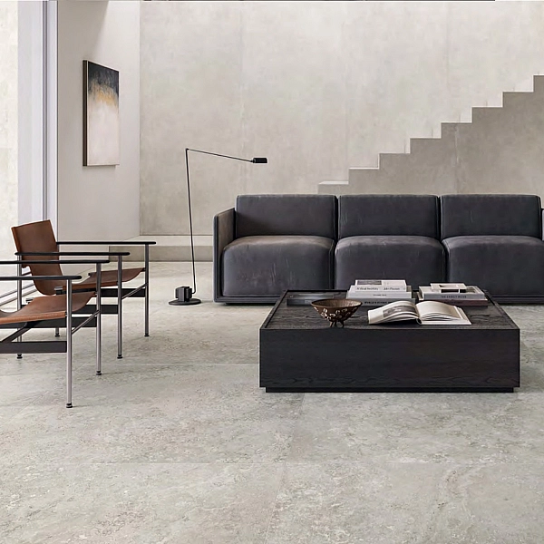 TR0612 TRAVERTINO GRIGIO CROSS CUT SQ.  120X120 (1 сорт) - Фото - 2