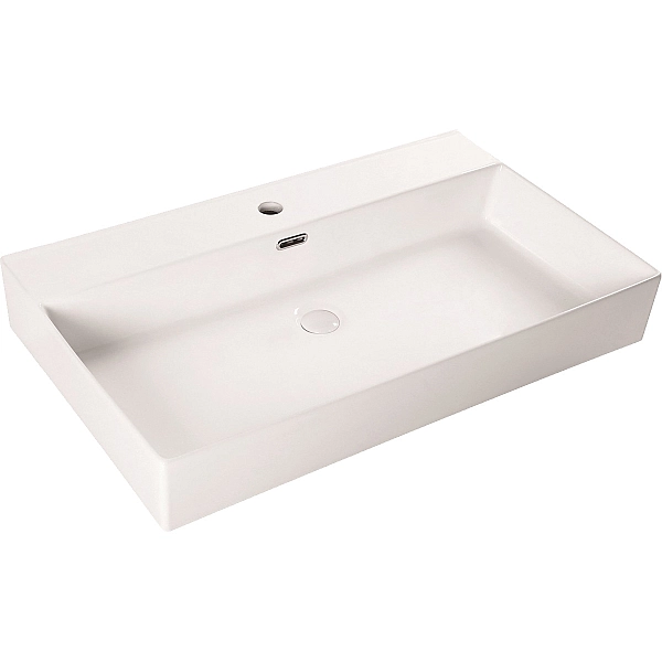 1810090 LINEA Раковина підвісна/меблева 475х900 без доного клапана, біла (1 сорт)