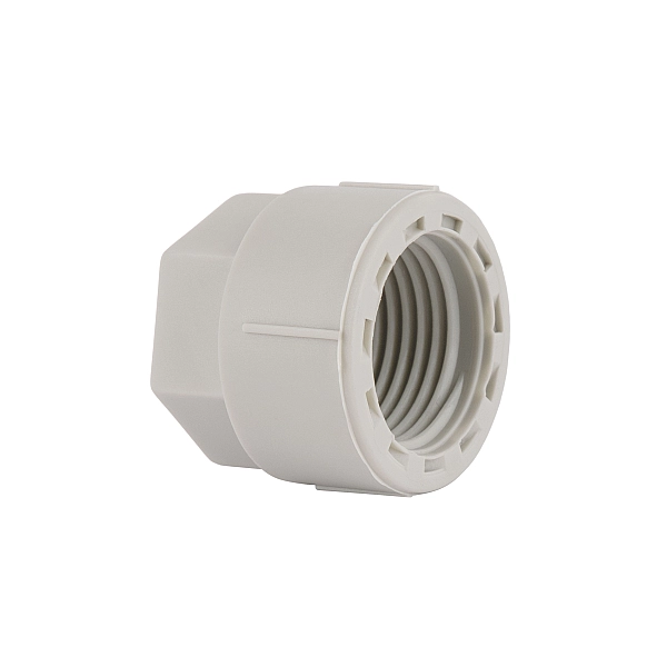 Заглушка PPR Blue Ocean з різьбою 20х1/2" ВР