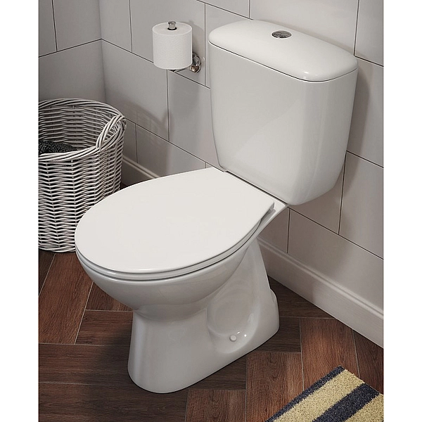 Компакт 892 PRESIDENT P011 3/6 TS PP METAL HINGES EW UA з поліпропіленовим сидінням з металевими кріпленнями (CCKZ1016510001) (1 сорт) - Фото - 2