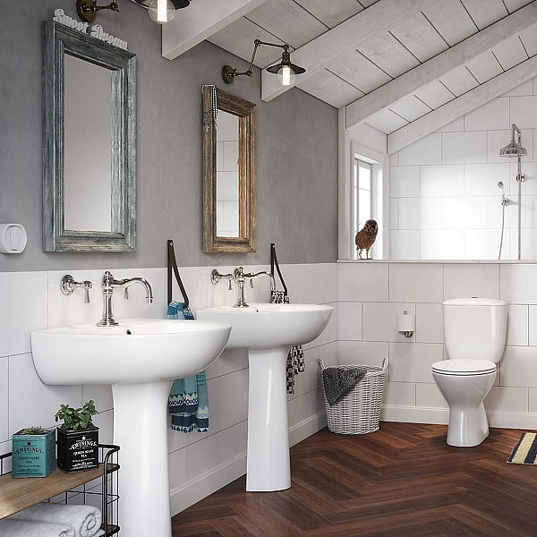 Раковина PRESIDENT 50 ONE HOLE з отвором для змішувача (картон) (CCWS1009720001) (1 сорт) - Фото - 7