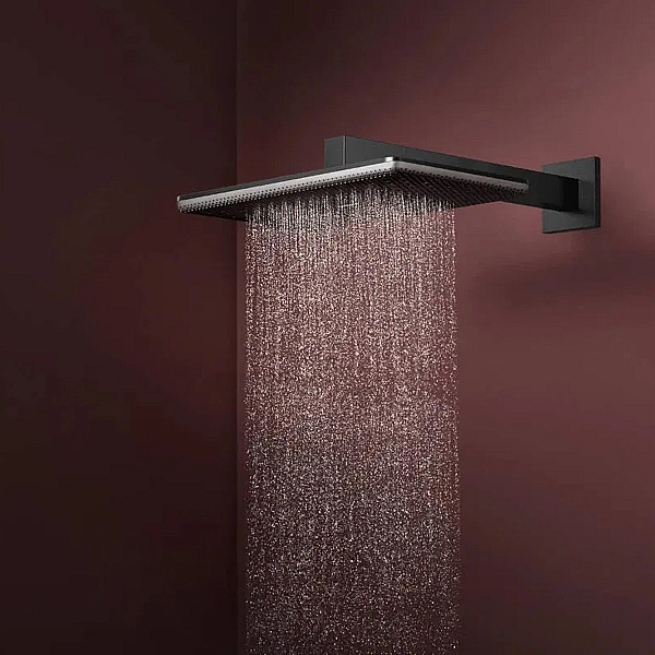 24530670 HG Raindance Alive Q Верхній душ 210/340 1jet, чорний матовий (1 сорт) - Фото - 3