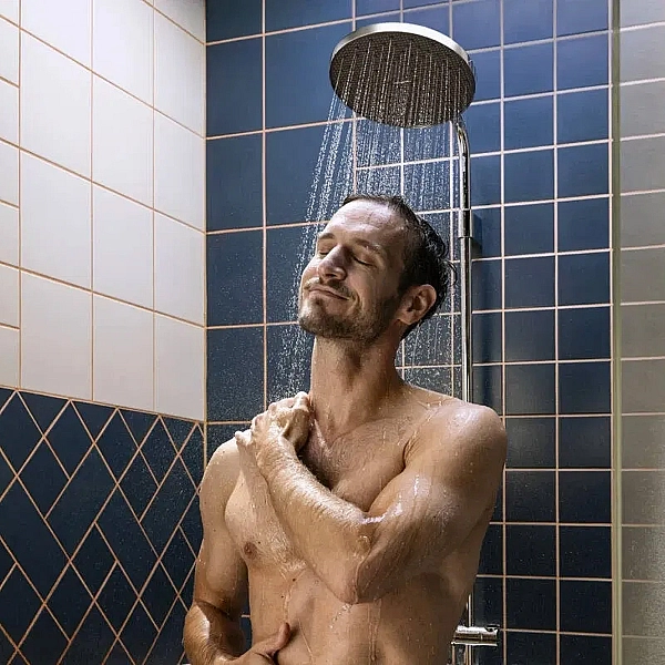 28078000 HG Activera S Душова система Showerpipe 240 1jet EcoSmart з Ecostat Fine Varia, хром (1 сорт) - Фото - 7