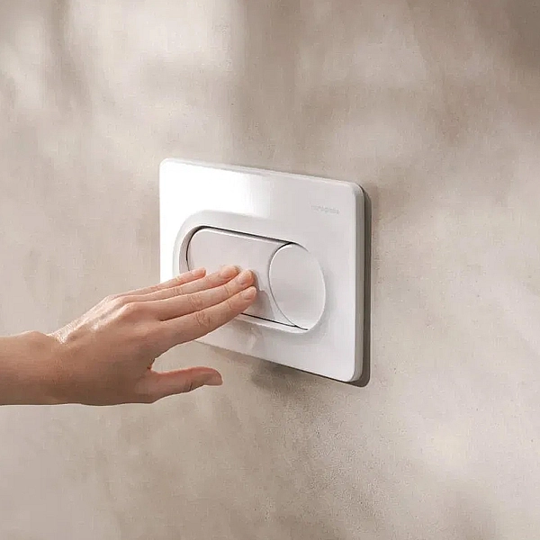 66002450 HG Змивна клавіша iFrame Original S, white (1 сорт) - Фото - 5