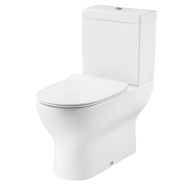 3110121 FRESH Компакт безобідковий, тонка кришка soft-close, quick-fix (3пак) (1 сорт) - Фото - 2