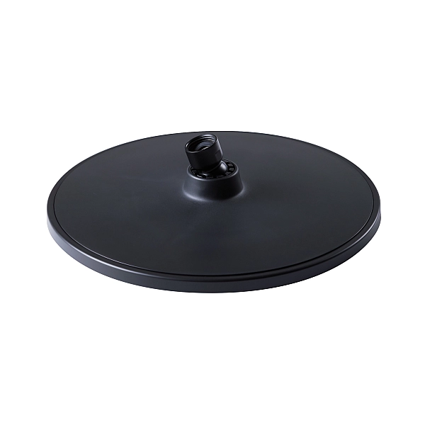 Лійка для верхнього душу Qtap Hlavova 230 мм округла QTHLAVA228O1ZBB Black Matt - Фото - 3