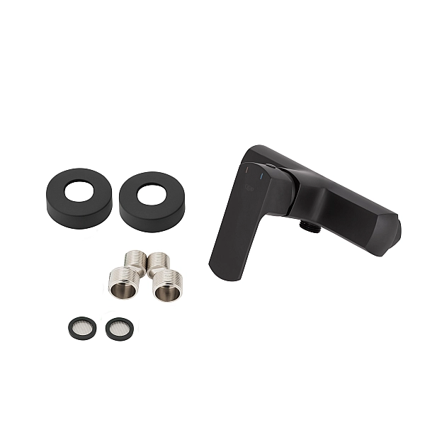 Смеситель для душа Qtap Lipno QTLIPNO4023101CB Black Matt - Фото - 4