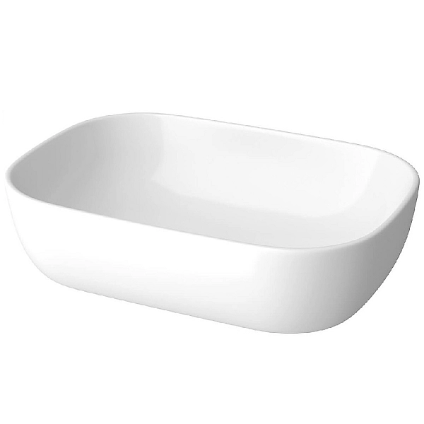 K116-050 MODUO Раковина на стільницю прямокутна 50х36, білий (1 сорт) - Фото - 2