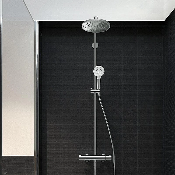 27267000 Crometta S 240 1jet Showerpipe Душова система д/душа (1 сорт) - Фото - 5