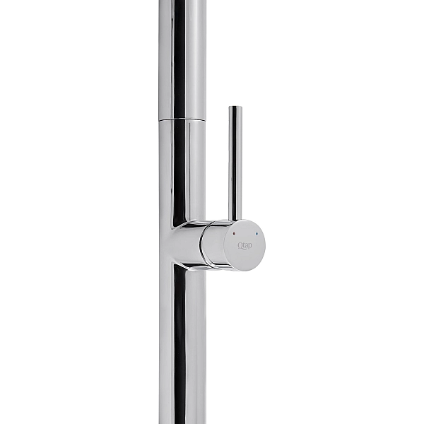 Смеситель для кухни Qtap Lenicka с выдвижным изливом QTLEN9138103UC Chrome - Фото - 6