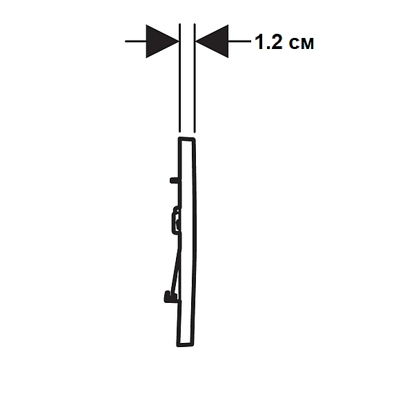 115.883.16.1 Sigma20 square Клавіша змиву, подвійний змив, легкоочисна поверхня, чорний мат/чорний (1 сорт) - Фото - 3