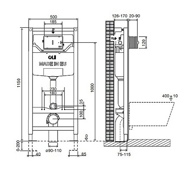 099949(097947/885052) OLI120 Інсталяція механічна (1 сорт) - Фото - 2