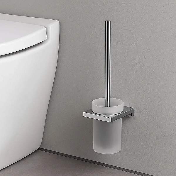 41752000 AddStoris Тримач щітки для унітазу підвісний, хром (1 сорт) - Фото - 4