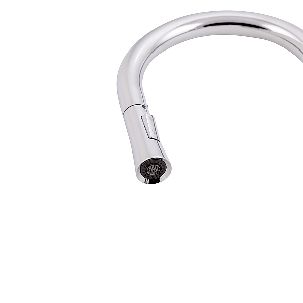 Смеситель для кухни Qtap Evicka с выдвижным изливом QTEVI9135103UC Chrome - Фото - 6